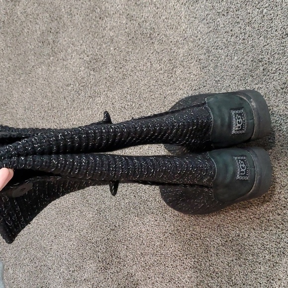 Ugg Australia Women 1876 Cardi Sweater buttons Boots shoes sz 10 - Picture 7 of 10